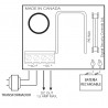 Fuente de Alimentacion regulada 12 Volt 1.5 Amp  continua DSC  PS1520