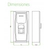 Controlador de acceso biométrico autónomo   ZK  MA300