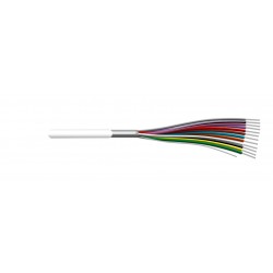 Cable Alarma - 100 metros x 0.40mm 6P + tierra, cobre  ASIS CA406-1