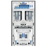 Detector Exterior inalámbrico 180° antimasking OPTEX WXS-RAM