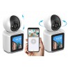 Cámara IP 2mp videollamada WI-FI pantalla 2,8" G-LV28
