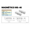 Magnético de aplicar gris MS-46G