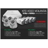 Kit AHD  8 Cámaras 1080p   PROTECTA PTK-A1008-2